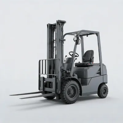 3-wheel electric forklift truck