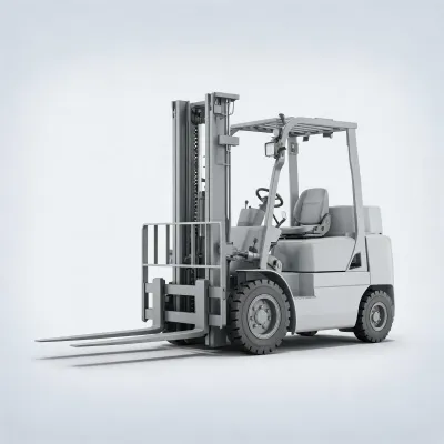 electric counterbalance forklift truck
