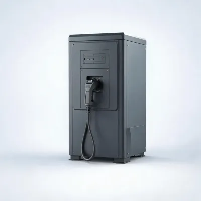 electric forklift charging station